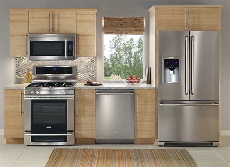 kitchen with stainless steel appliances